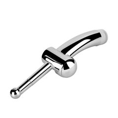 Vagina Cleaner With Switch Silver-thumb-1