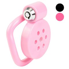 Flat Chastity Cock CageModel Pink-thumb-3