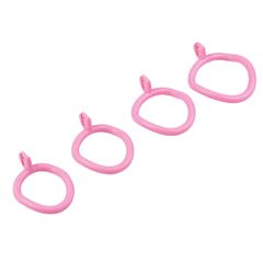 Button Lock Pussy Sissy Chastity Cock Cage Pink