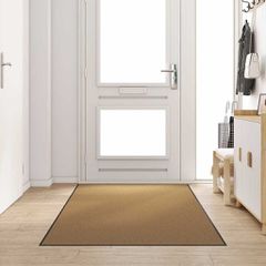 Χαλάκι Εξώπορτας Άλλο Κρέμα και Μαύρο 120 x 300 cm 4100754