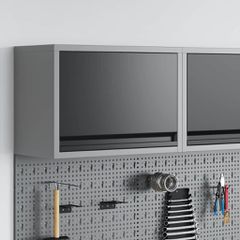 Ντουλάπα εργαλείων Μαύρο και Γκρι 50 x 25 x 35 εκ. 4103477