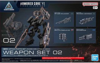 Armored Core - Option parts set Armored Core VI Weapon set 02 - Model Kit