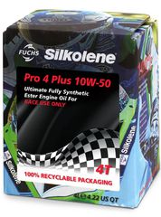 ΛΑΔΙ PRO 4 PLUS RACE 5W40 100% SYNTHETIC 4L | FUCHS SILKOLENE