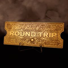 HARRY POTTER - The Polar Express 24k Gold Plated Train Ticket