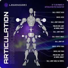Legendari Actionfigur 1/10 Arcturus 18 cm-thumb-4