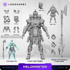 Legendari Actionfigur 1/10 Meld Master 18 cm-thumb-2