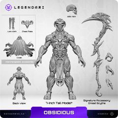 Legendari Actionfigur 1/10 Obsidious 18 cm-thumb-3