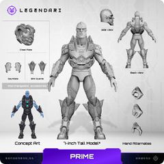 Legendari Actionfigur 1/10 Prime 18 cm-thumb-2