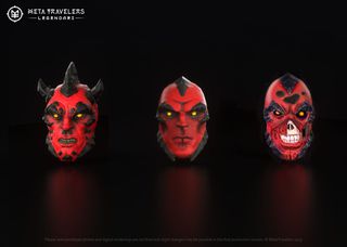 Legendari Accessory Pack Nibiru Villains Head Pack