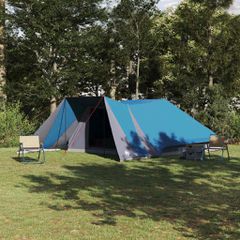 Σκηνή Τιπί με στέγη Μπλε 660 x 456 x 200 εκ. ταφτάς 42000976