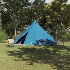 Σκηνή Τιπί με στέγη με αέρα αέρα Μπλε 560 x 560 x 300 εκ ταφτάς 42000982