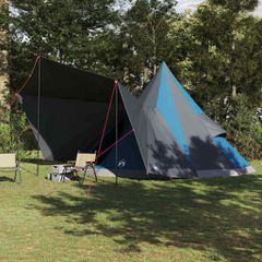 Σκηνή Τιπί με στέγη Μπλε 510 x 690 x 330 εκ. ταφτάς 42000985