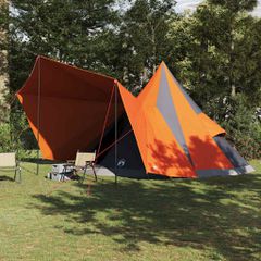 Σκηνή Τιπί Γκρι και Πορτοκαλί 510 x 690 x 330 εκ. ταφτάς 42000986