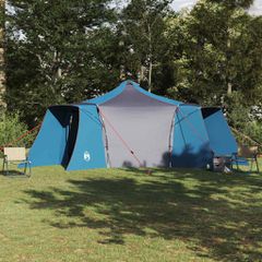 Σκηνή Τιπί με στέγη με αέρα αέρα Μπλε 492 x 492 x 275 εκ ταφτάς 42000988