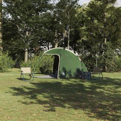 Καταφύγιο Τέντας με στέγη Πράσινο 370 x 230 x 185 εκ. ταφτάς 42000990