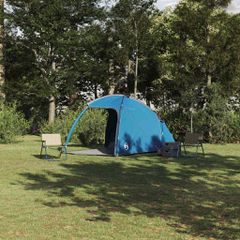 Καταφύγιο Τέντας με στέγη Μπλε 370 x 230 x 185 εκ. ταφτάς 42000991