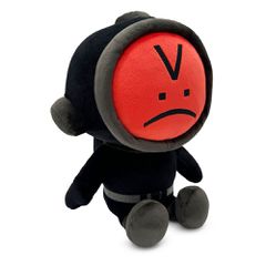 Content Warning Plush Figure Red 22 cm-thumb-3