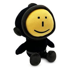 Content Warning Plush Figure Yellow 22 cm-thumb-3