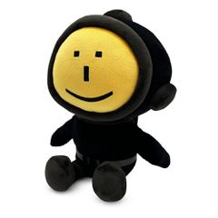 Content Warning Plush Figure Yellow 22 cm-thumb-1