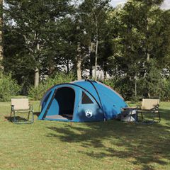 Θόλος Τέντα 4 άτομο 308 x 268 x 130 εκ. Αδιάβροχο Μπλε ταφτάς 42001009