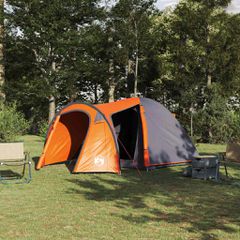 Θόλος Τέντα Θόλος Γκρι και Πορτοκαλί 384 x 254 x 170 εκ. 42001013