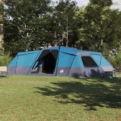 Οικογενειακή Σκηνή με στέγη Μπλε 833 x 585 x 216 εκ ταφτάς 42001152