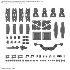 30MM - 1/144 Option parts set 19 (Multi Shield) - Model Kit-thumb-1
