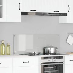 Πλάτη κουζίνας Διαφανές 110 x 40 cm σκληρυμένο γυαλί 42001292