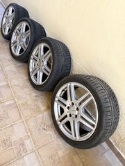 Ζάντες Mercedes-Benz 18” AMG OEM
 Χειμερινά Pirelli 235/40 R18 (DOT 2019)