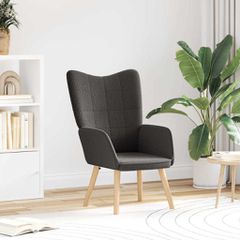 Πολυθρόνα Σκούρο Γκρι 62 x 67 x 95,5 εκ Υφάσματος Sherpa 42001780