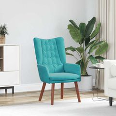 Πολυθρόνα Τιρκουάζ 63 x 67 x 94 εκ. Βελούδο 42001823