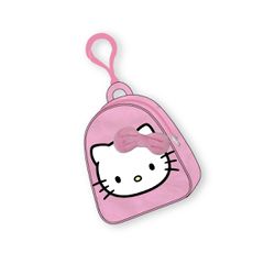 HELLO KITTY - Head - Mini Backpack Keyring Plush-thumb-0