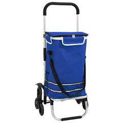 Καρότσι Αγορών 1 Μπλε 47 x 39 x 100,5 εκ. Ύφασμα Oxford 42002339