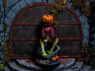 NIGHTMARE BEFORE XMAS - Pumpkin - Controller & Phone Support - 20cm-thumb-1