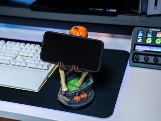 NIGHTMARE BEFORE XMAS - Pumpkin - Controller & Phone Support - 20cm-thumb-2
