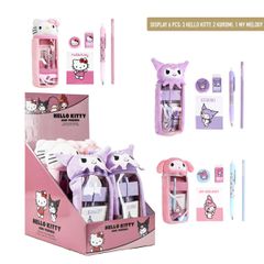 HELLO KITTY & Friends - Display of 6 Stationery Packs 6pc.