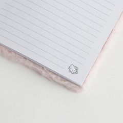 HELLO KITTY - Glitter - Premium Fur Notebook - Size A5-thumb-2