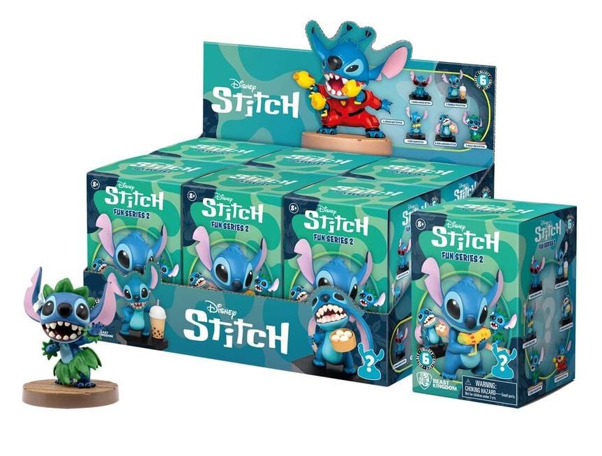 STITCH - Fun Series 2 - Assortiment 6 Figures Blind Box