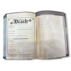 Notebook A5 Player's Journal Sage Green Shield-thumb-2