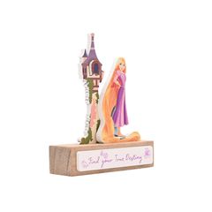 DISNEY PRINCESS - Rapunzel - Mini Castle Plaque-thumb-1