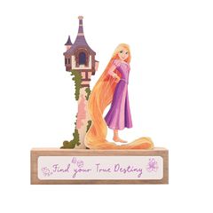 DISNEY PRINCESS - Rapunzel - Mini Castle Plaque-thumb-2