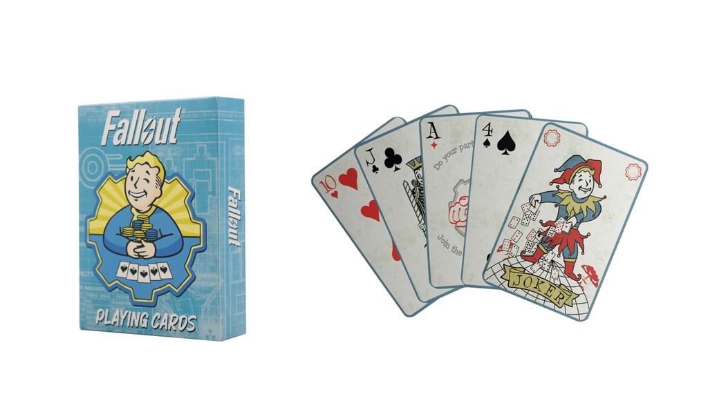 FALLOUT - Playing Cards (52 cards + 2 jokers)