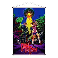 Dandadan Wallscroll Okarun & Momo 60 x 90 cm-thumb-0