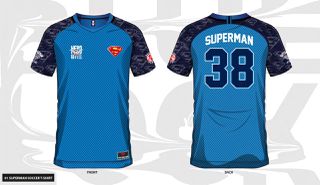 SUPERMAN - Superman 38 - Soccer Jersey Men (S)