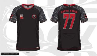 STAR WARS - Darth Vader 77 - Soccer Jersey Men (XL)