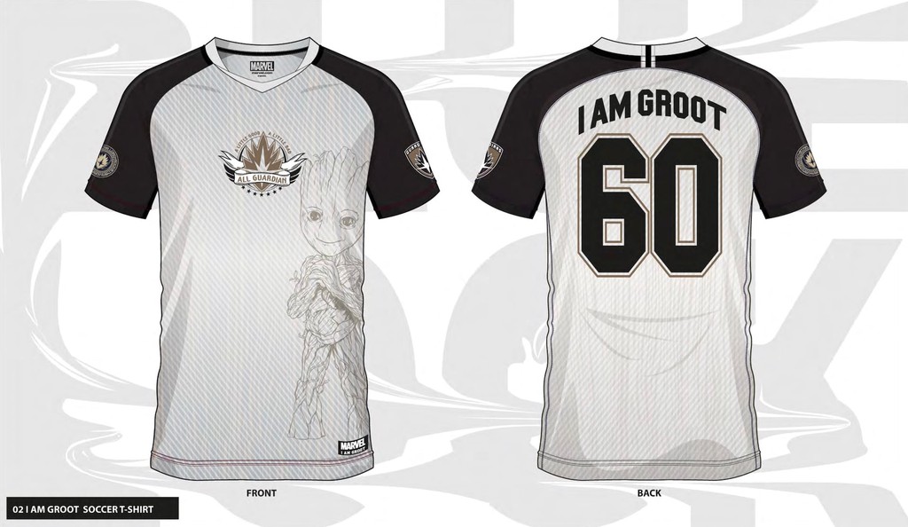 MARVEL - I Am Groot 60 - Soccer Jersey Men (L)