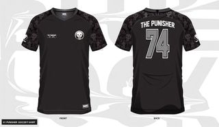 MARVEL - The Punisher 74 - Soccer Jersey Men (L)