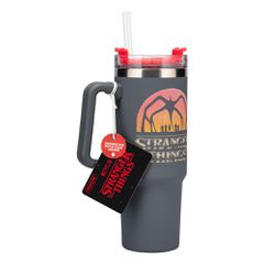 Stranger Things 5 Drinking cup with straw 900 ml-thumb-1