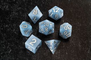 FanRoll Sharp Edge Silicone Dice Set Volcanic Soot (7)-thumb-3