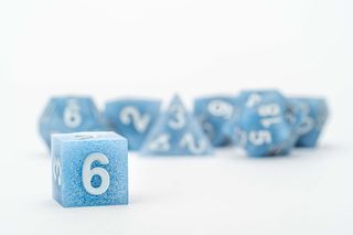 FanRoll Sharp Edge Silicone Dice Set Volcanic Soot (7)-thumb-1